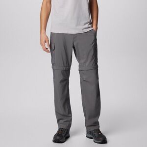NEW! Columbia Men's 34X32 Light Gray Utility Convertible Pants